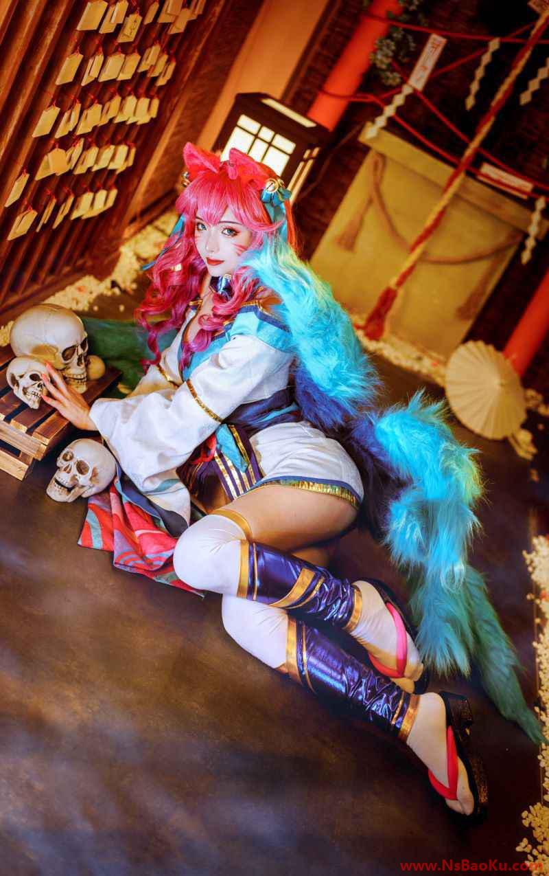 图片[4]-微博红人Coser@雯妹不讲道理 阿狸 [14P/229MB]-男士宝库