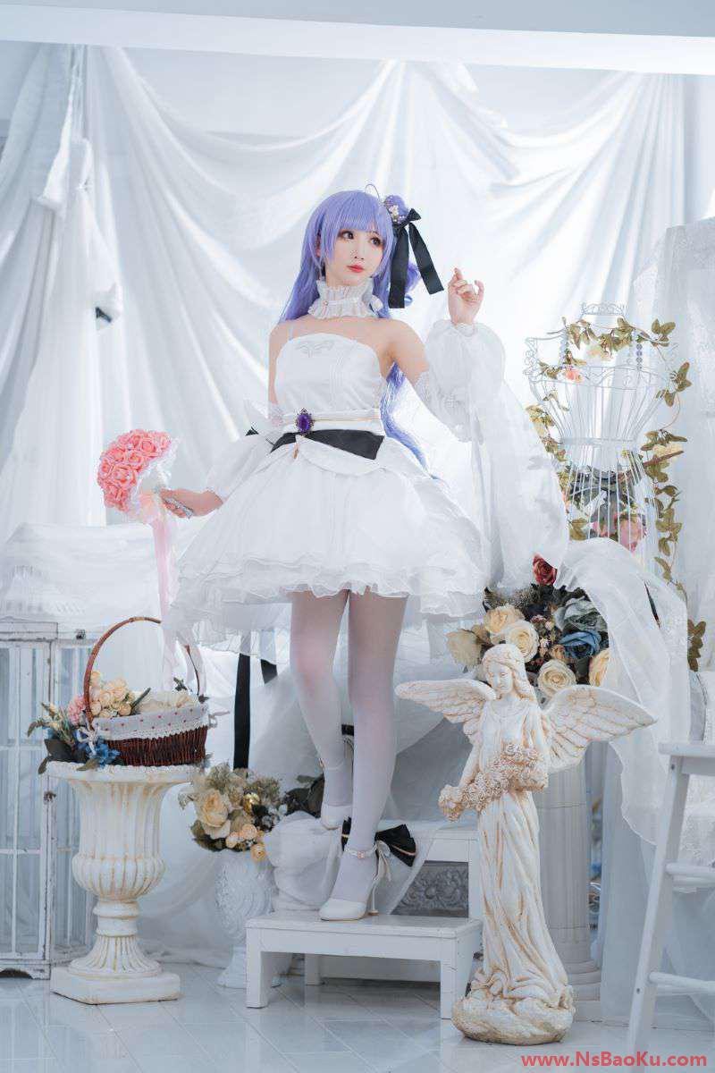 图片[2]-人气动漫Coser@面饼仙儿 独角兽婚纱 [14P/129MB]-男士宝库