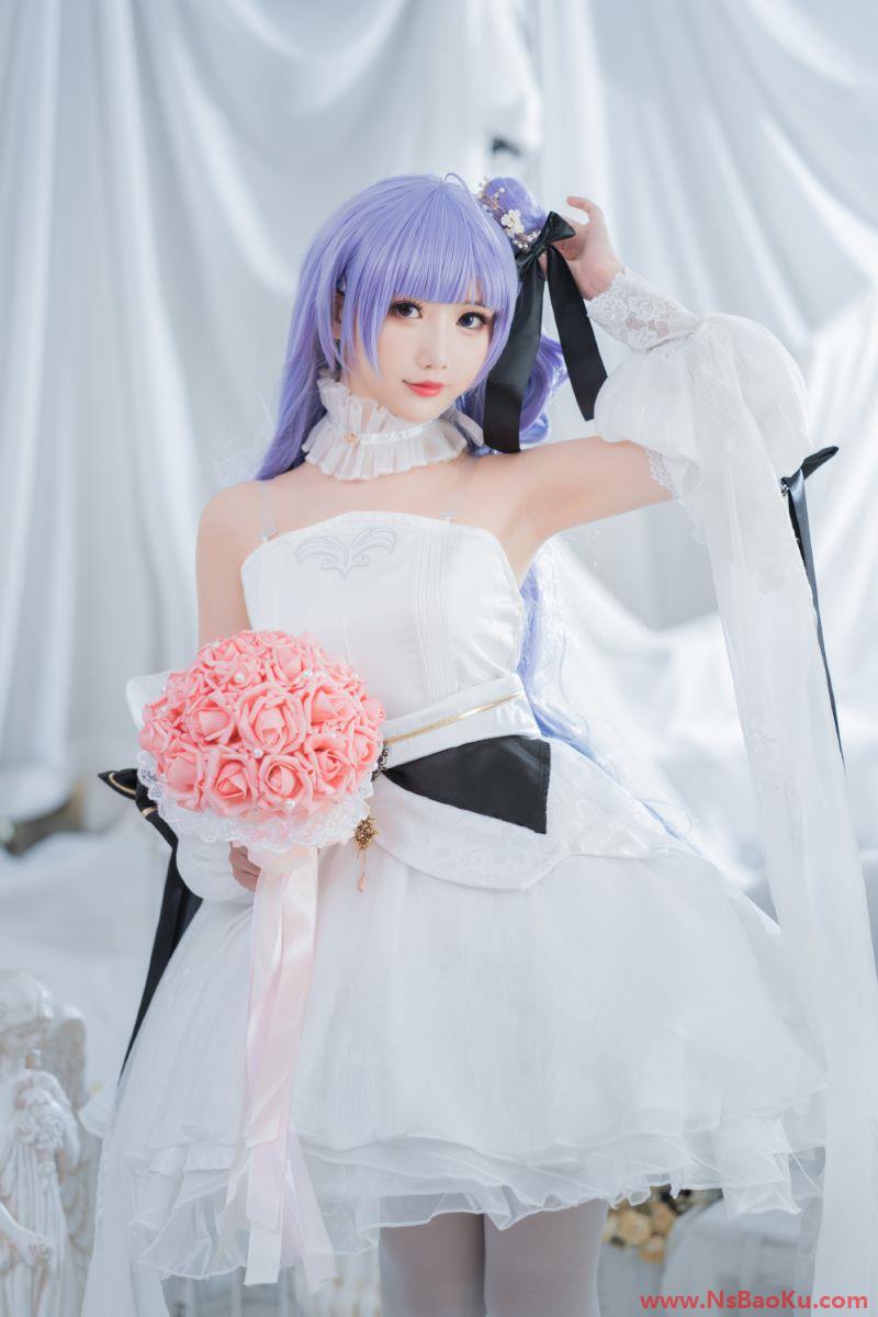 图片[3]-人气动漫Coser@面饼仙儿 独角兽婚纱 [14P/129MB]-男士宝库