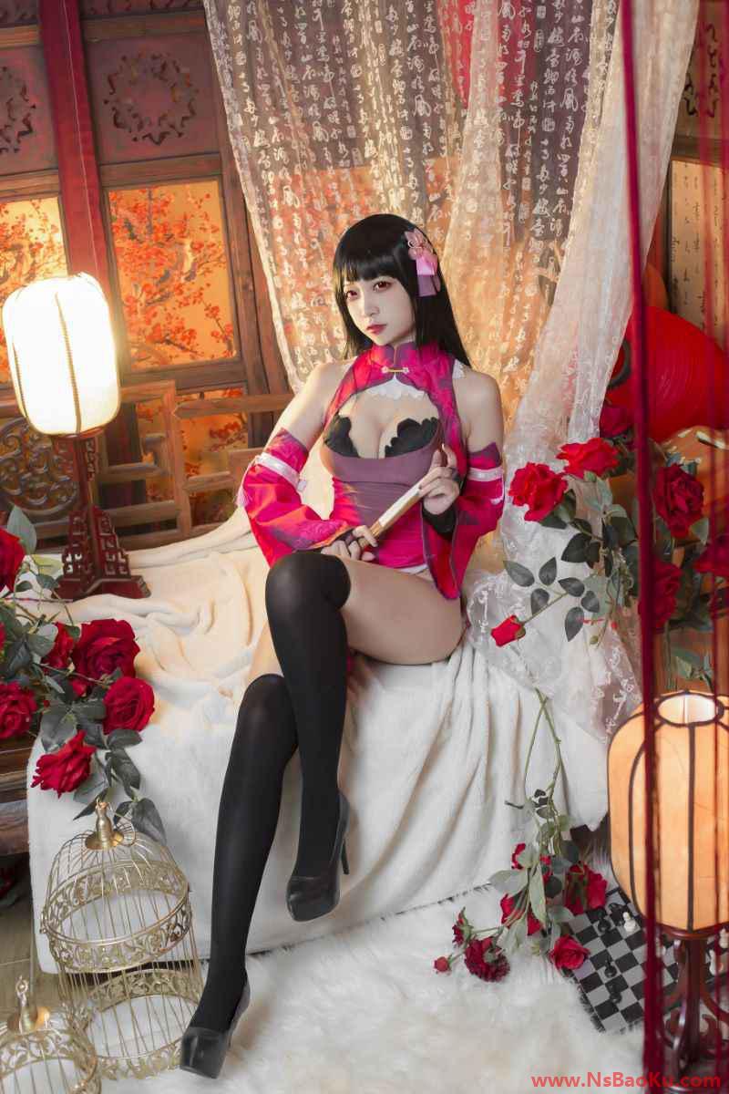 图片[2]-人气动漫博主@二佐Nisa 梦子旗袍 [28P/89MB]-男士宝库