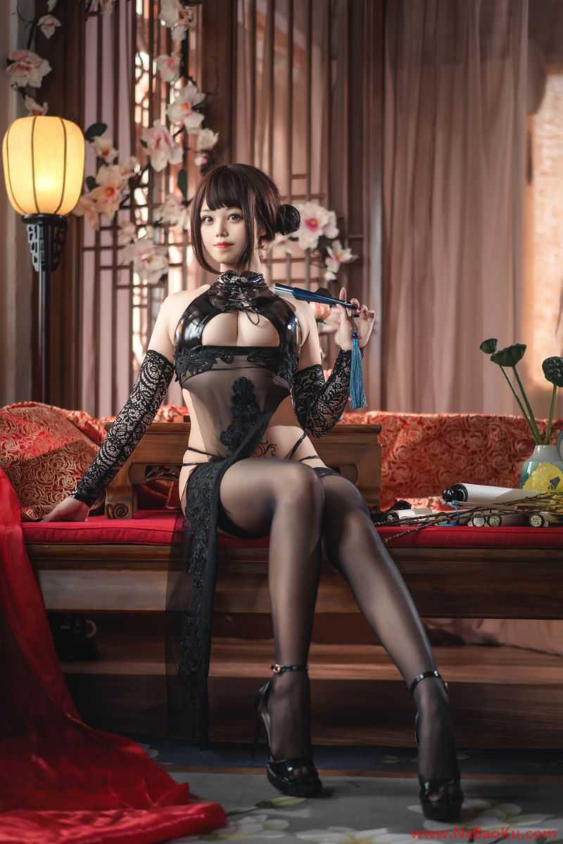 图片[2]-知名动漫博主@蜜汁猫裘 绝代风华 旗袍 [50P/786MB]-男士宝库
