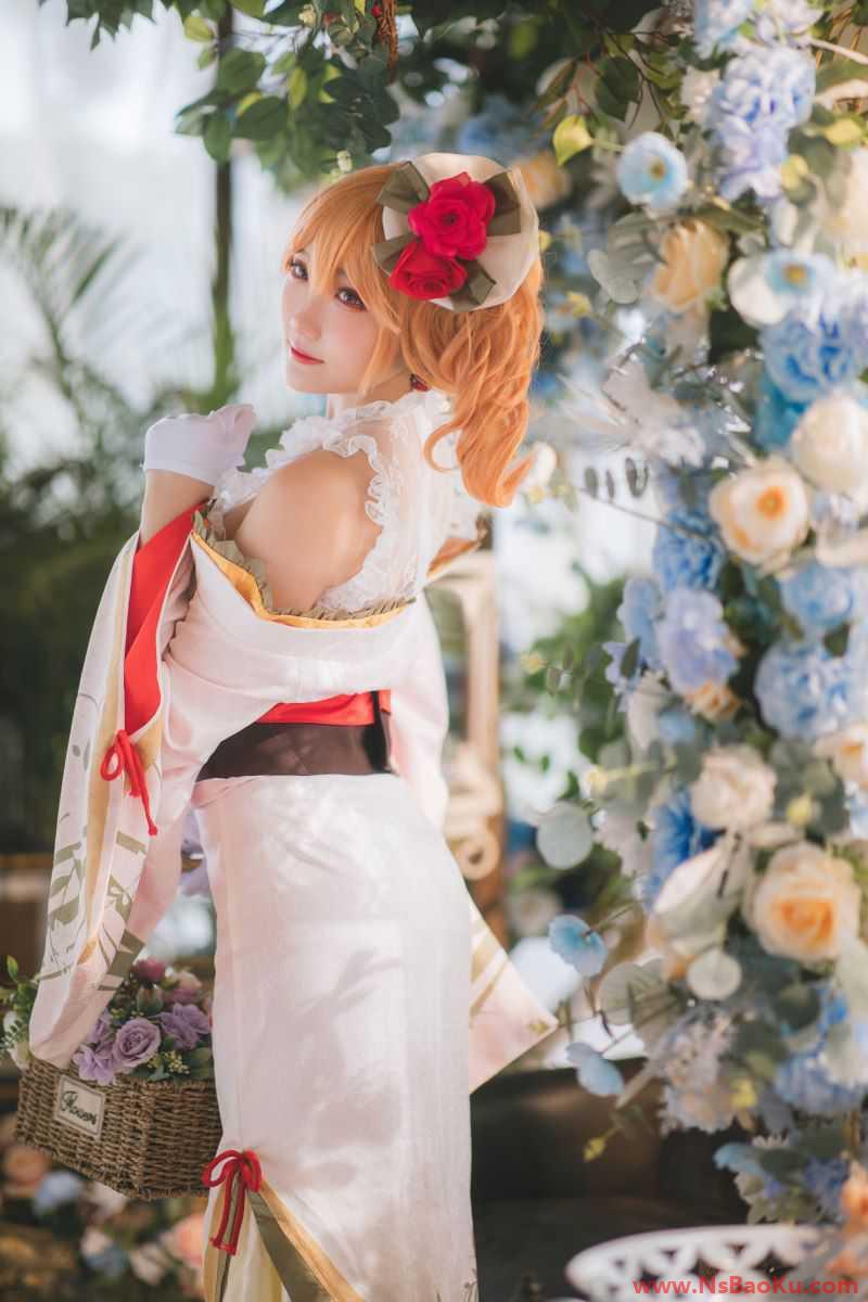 动漫Coser@瓜希酱 碧蓝航线 黎塞留和服 [22P/134MB]-男士宝库