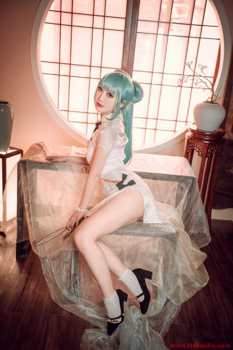 图片[3]-人气动漫Coser@面饼仙儿 初音旗袍 [28P/514MB]-男士宝库
