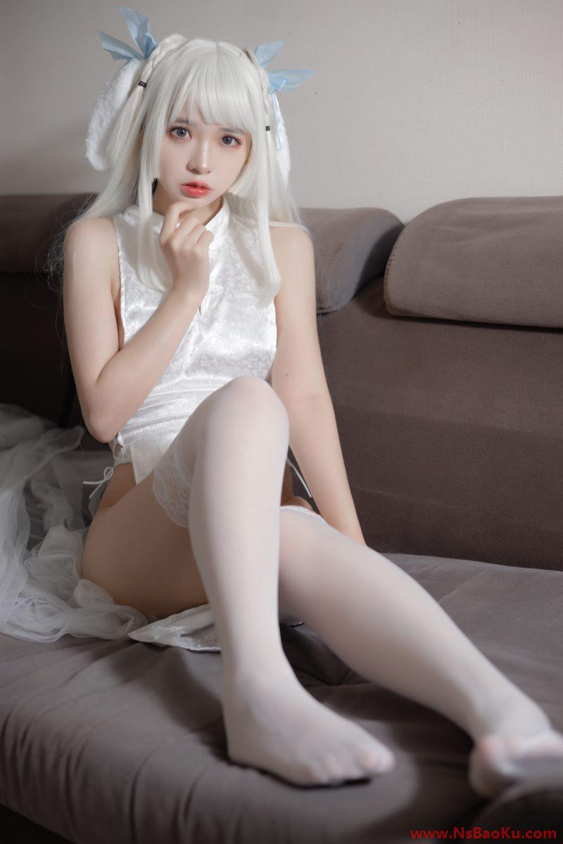 网紅Coser@疯猫ss 白旗袍 [40P/721MB]-男士宝库