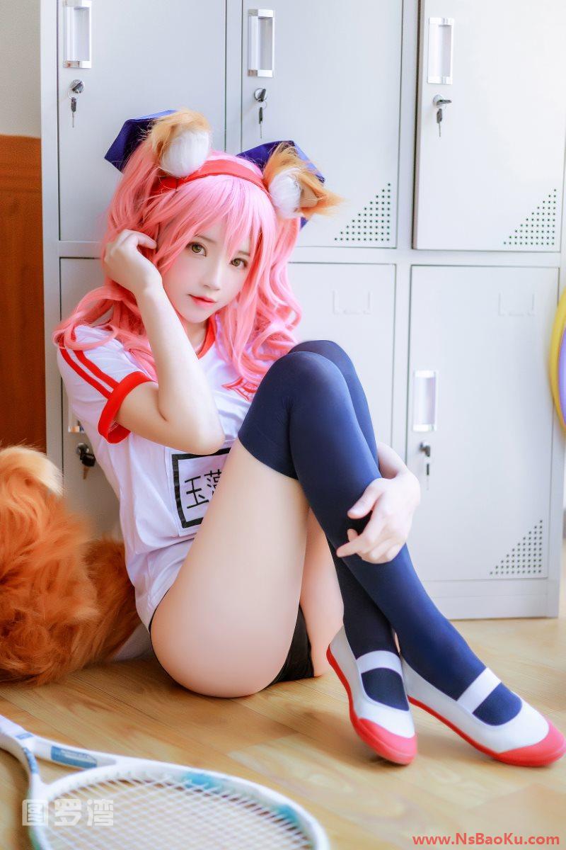 图片[3]-人气Coser@桜桃喵 玉藻前体操服 [31P/571MB]-男士宝库