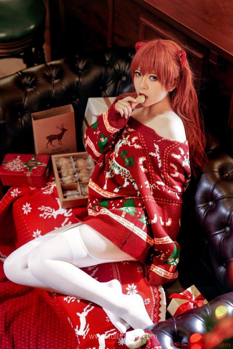 图片[3]-微博人气Coser@半半子 式波 ASUKA Christmas [40P/153MB]-男士宝库