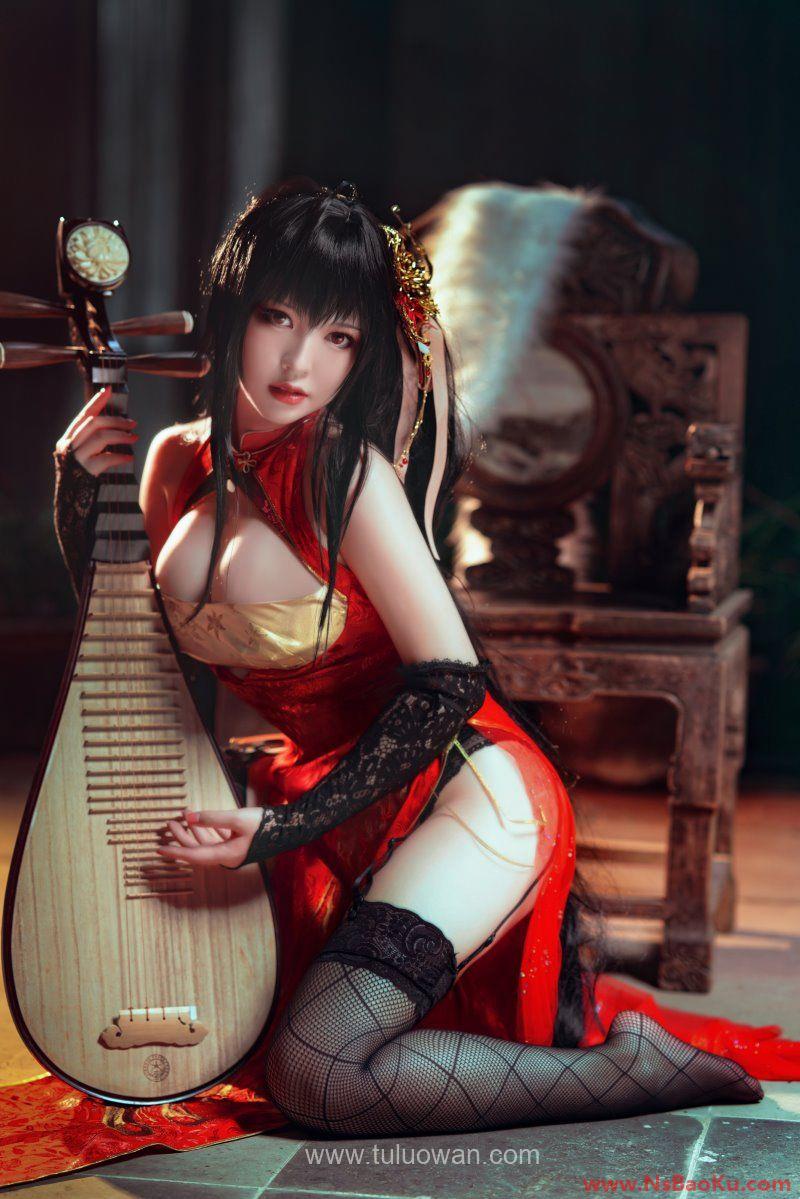 微博人气Coser@半半子 大凤旗袍 [40P/140MB]-男士宝库