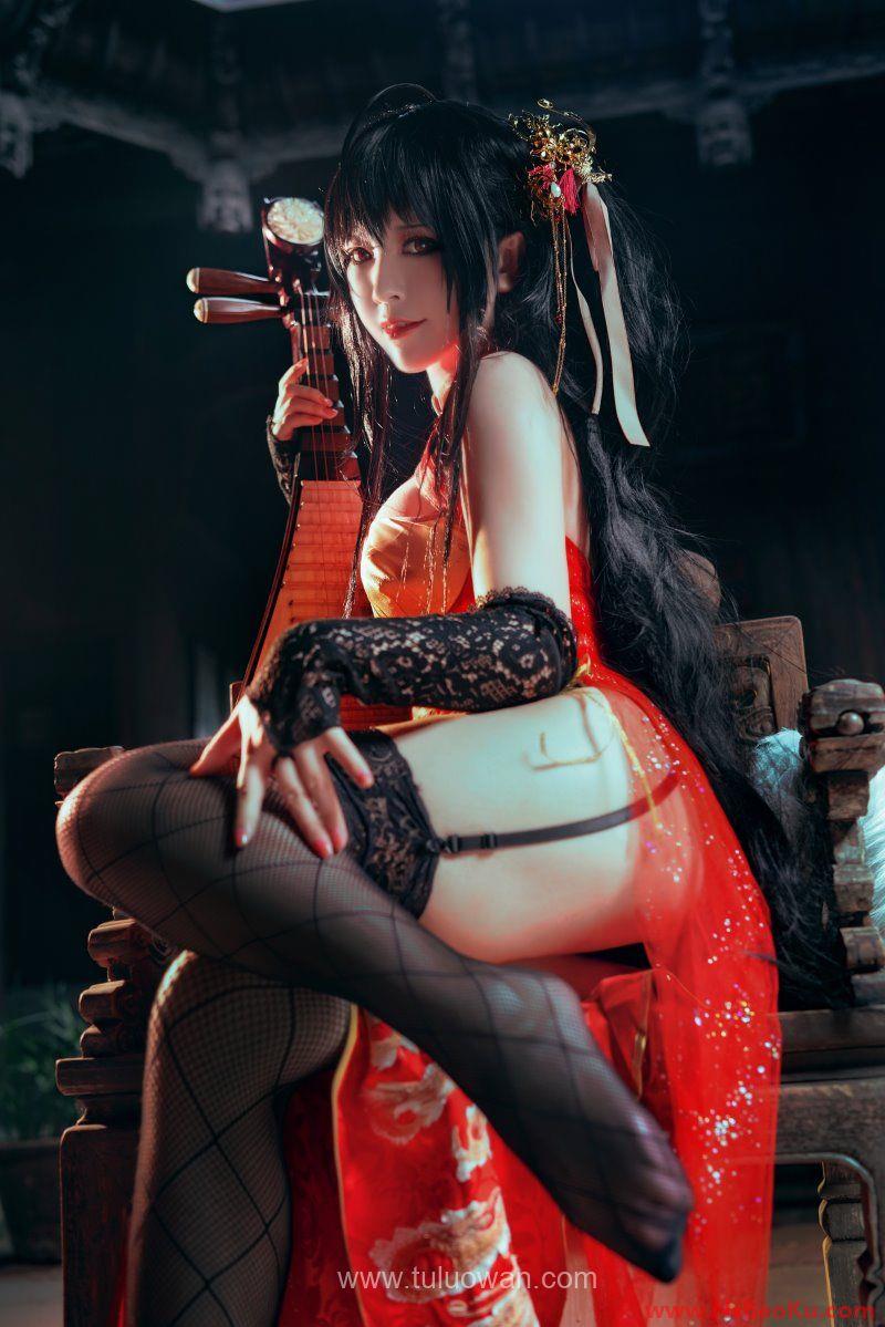 图片[2]-微博人气Coser@半半子 大凤旗袍 [40P/140MB]-男士宝库